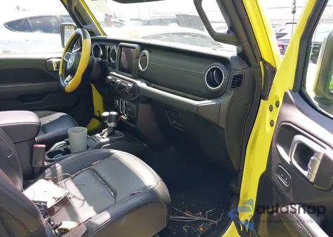 2023 Jeep Wrangler Sahara 4Xe из США, поврежденный, VIN 1C4JJXP61PW525323